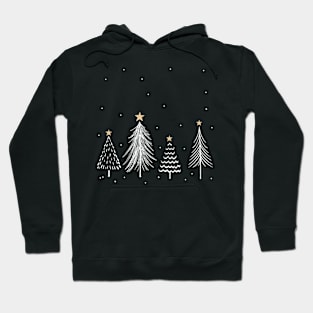 Christmas trees Hoodie